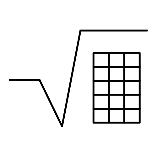 Formula definition pictogram