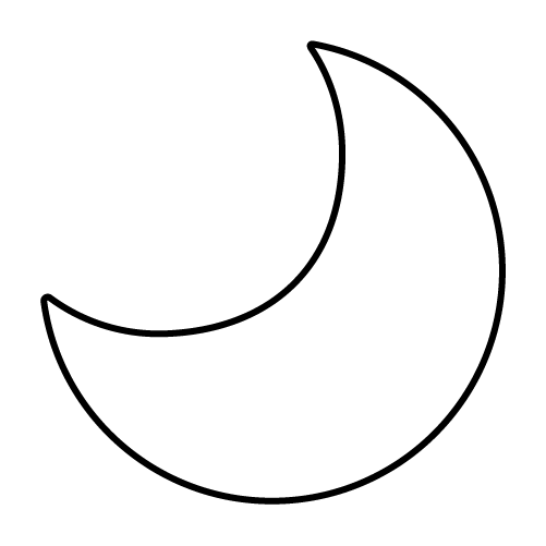 Moon pictogram